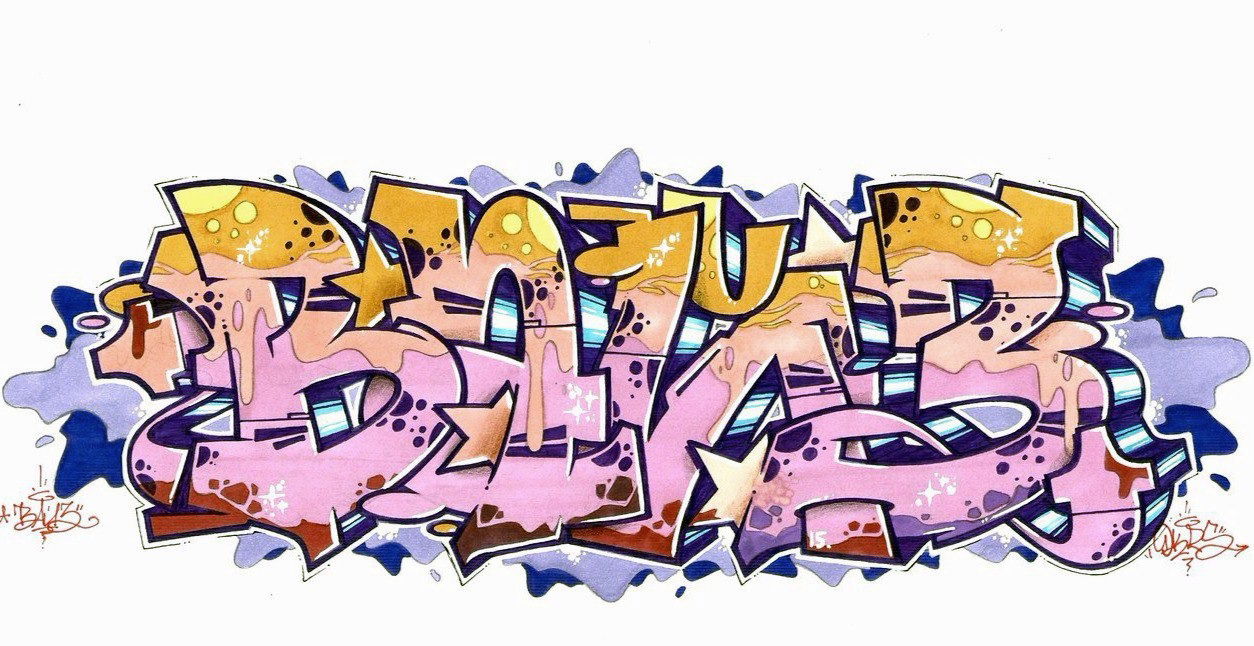 Graffiti Wall - Photo by wayzoner (2015)