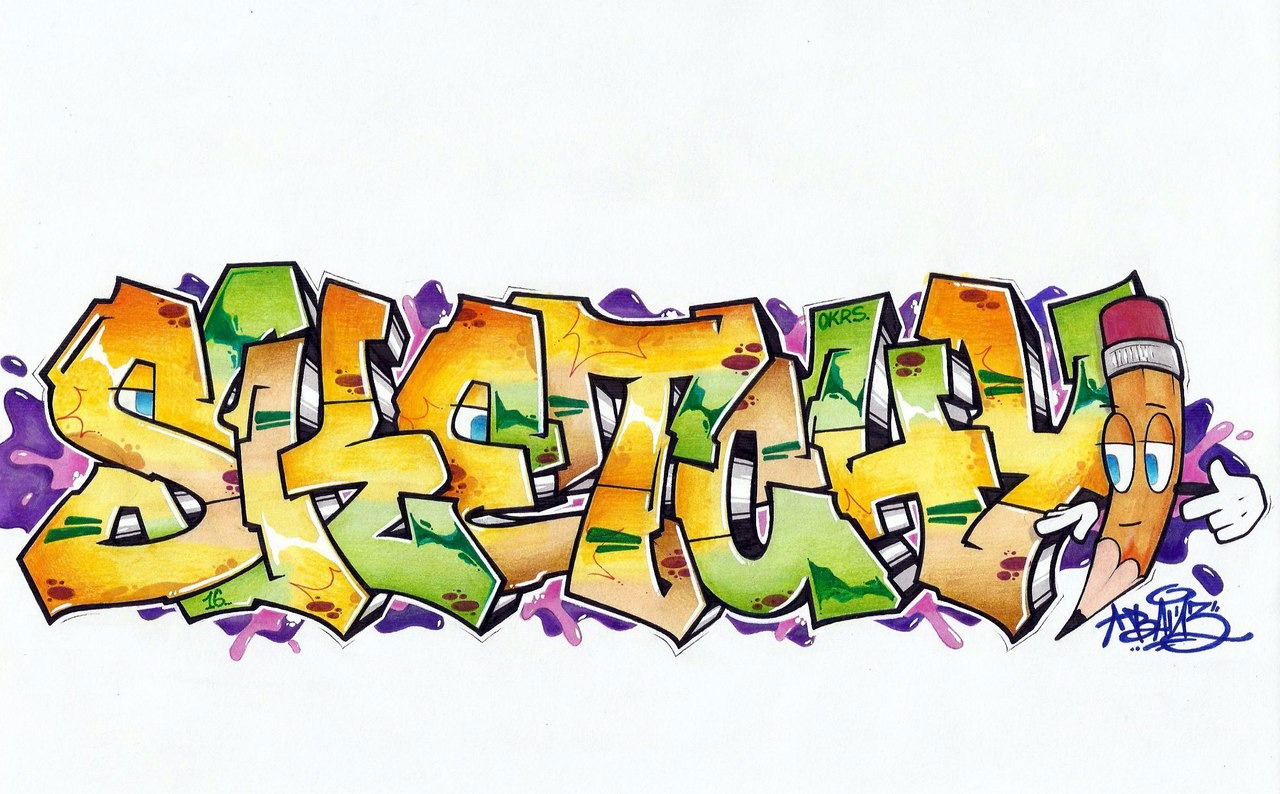 Graffiti Sketch - Photo by wayzoner (2016)