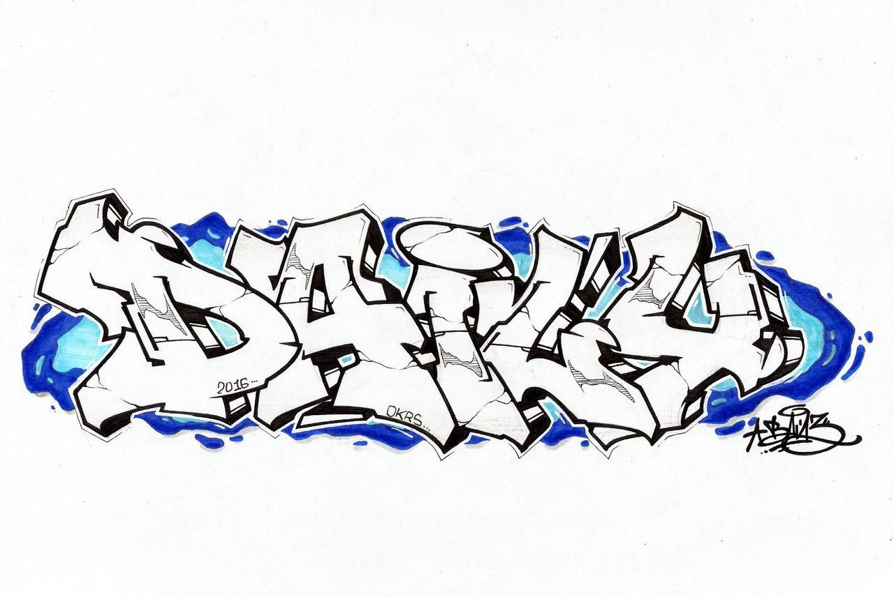 Graffiti Sketch - Photo by wayzoner (2016)