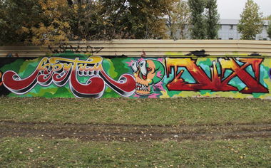 Graffiti Wall - Photo by wcsm (2013)