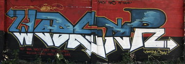 Graffiti Wall in Hradec Kralove - Photo by webster - webster, kotlina, crew (2011)