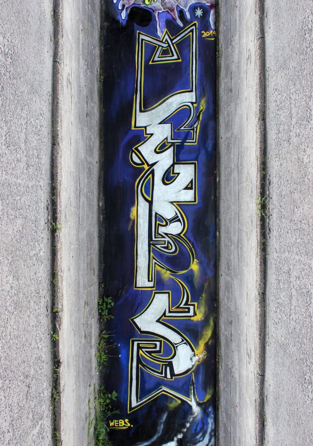 Graffiti Wall in Wroclaw - Photo by webster - webster, kotlina, crew (2014)