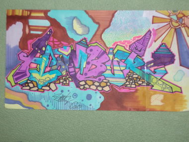 Graffiti Sketch in berlin - Photo by weok - weok, cns