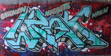 Graffiti Wall - Photo by weok - weok, cns, chicken (2013)