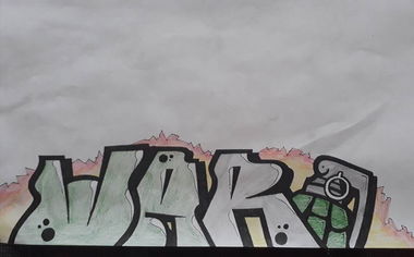 Graffiti Sketch - Photo by wesryk (2018)