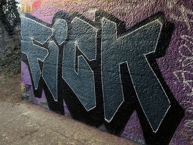 Graffiti Wall - Photo by whonift - fint, fick