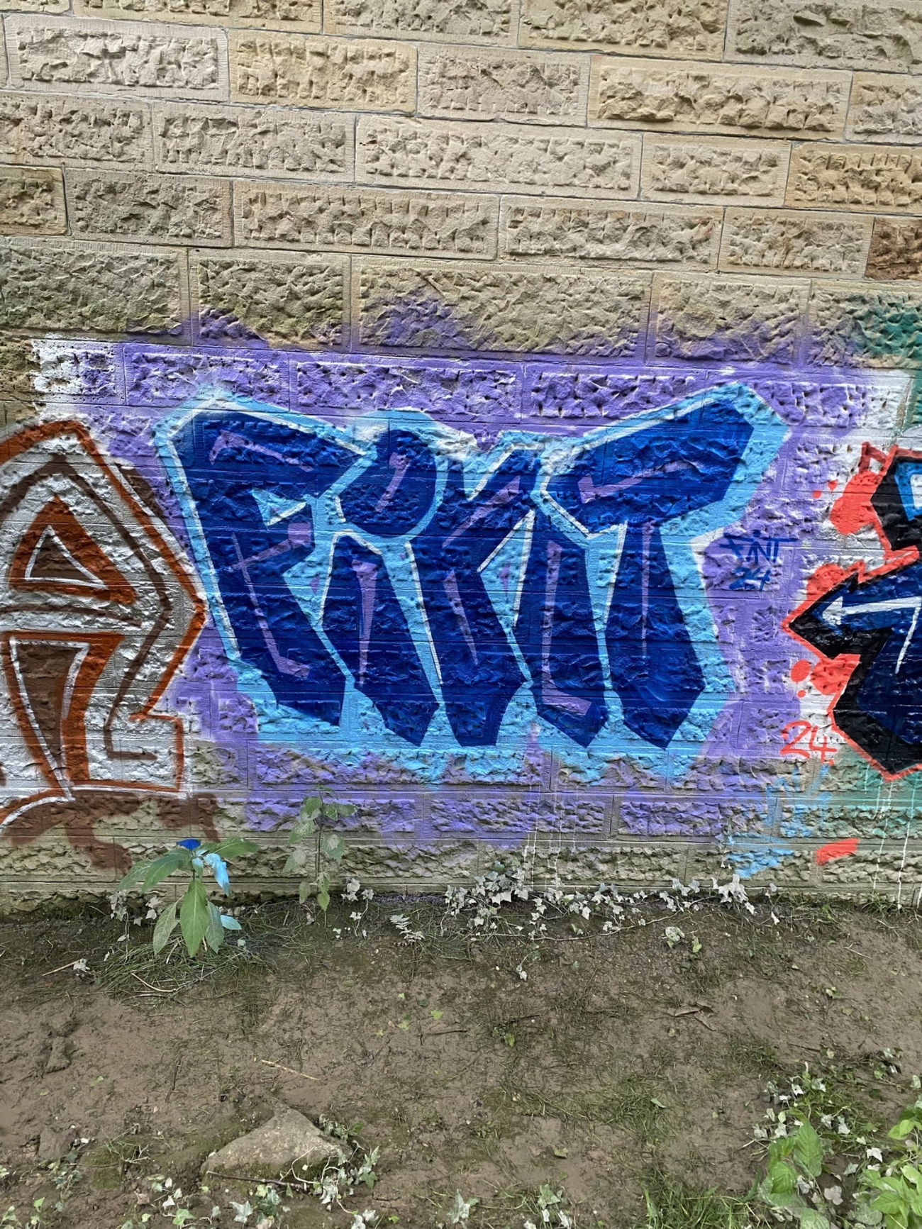 Graffiti Wall - Photo by whonift - fint