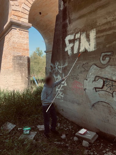 Graffiti Wall - Photo by whonift - fint