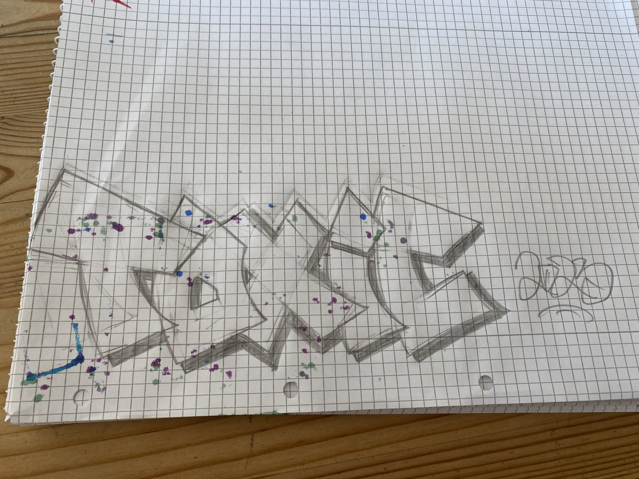 Graffiti Sketch - Photo by whonift - Toxic, Sketch (2023)