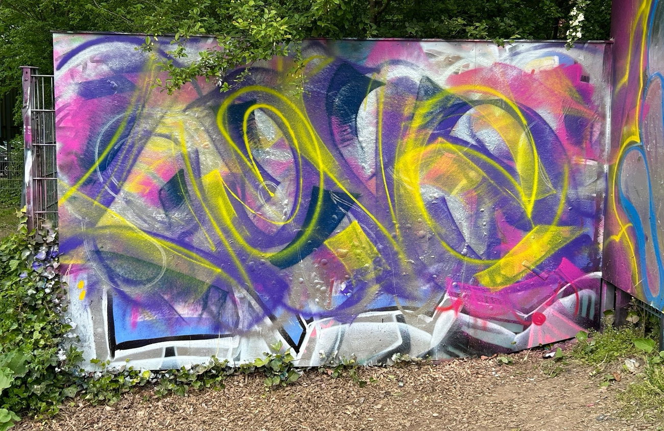 Graffiti Wall - Photo by whonift (2025)