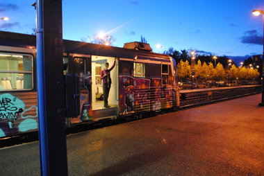 Graffiti Train - Photo by willi - rol
