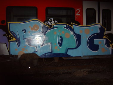 Graffiti Train - Photo by willi - rol