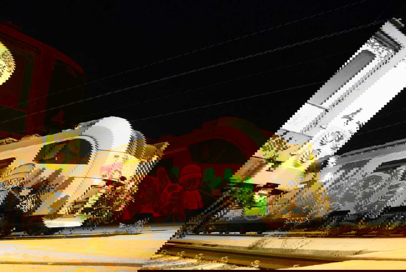 Graffiti Train - Photo by willi - rol