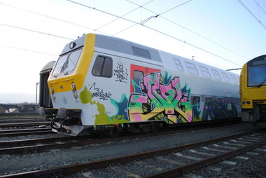 Graffiti Train - Photo by willi - rol