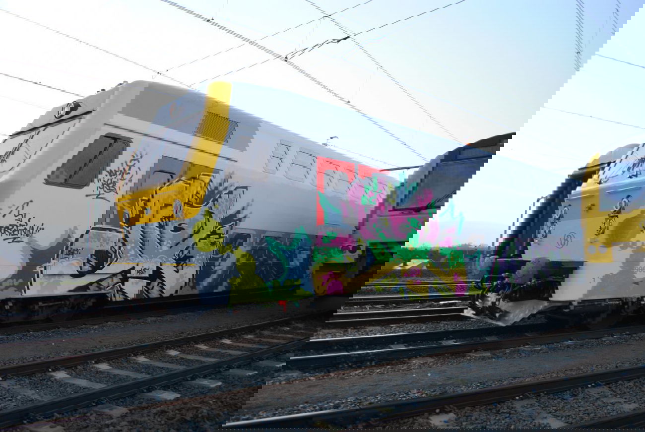 Graffiti Train - Photo by willi - rol