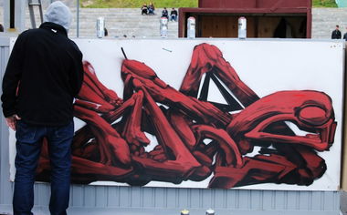 Graffiti Wall - Photo by wince_ecniw