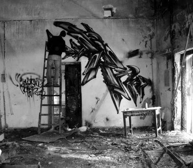 Graffiti Wall in 2011 - Photo by wince_ecniw