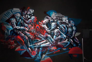 Graffiti Wall - Photo by wince_ecniw