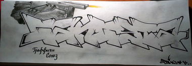 Graffiti Sketch - Photo by wisemann