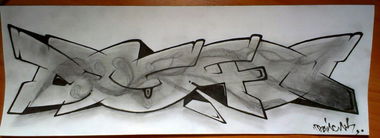 Graffiti Sketch - Photo by wisemann