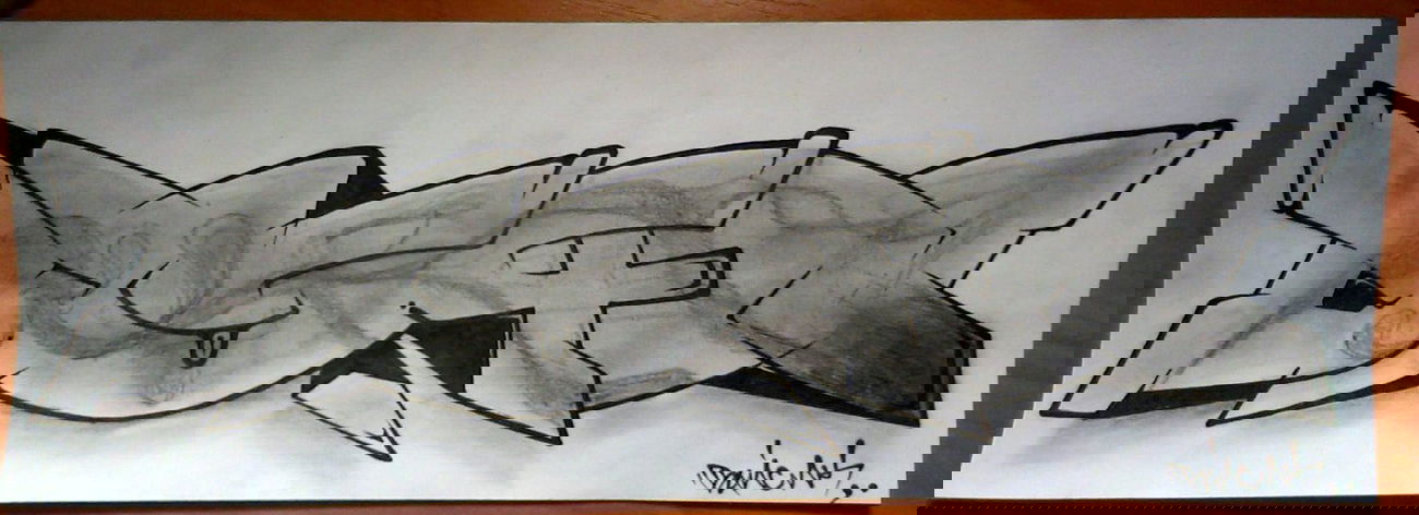 Graffiti Sketch - Photo by wisemann