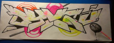 Graffiti Sketch - Photo by wisemann