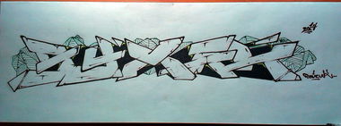 Graffiti Sketch - Photo by wisemann