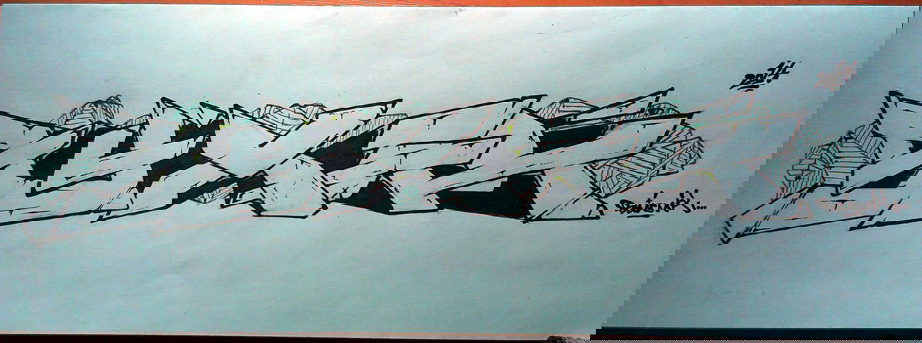 Graffiti Sketch - Photo by wisemann