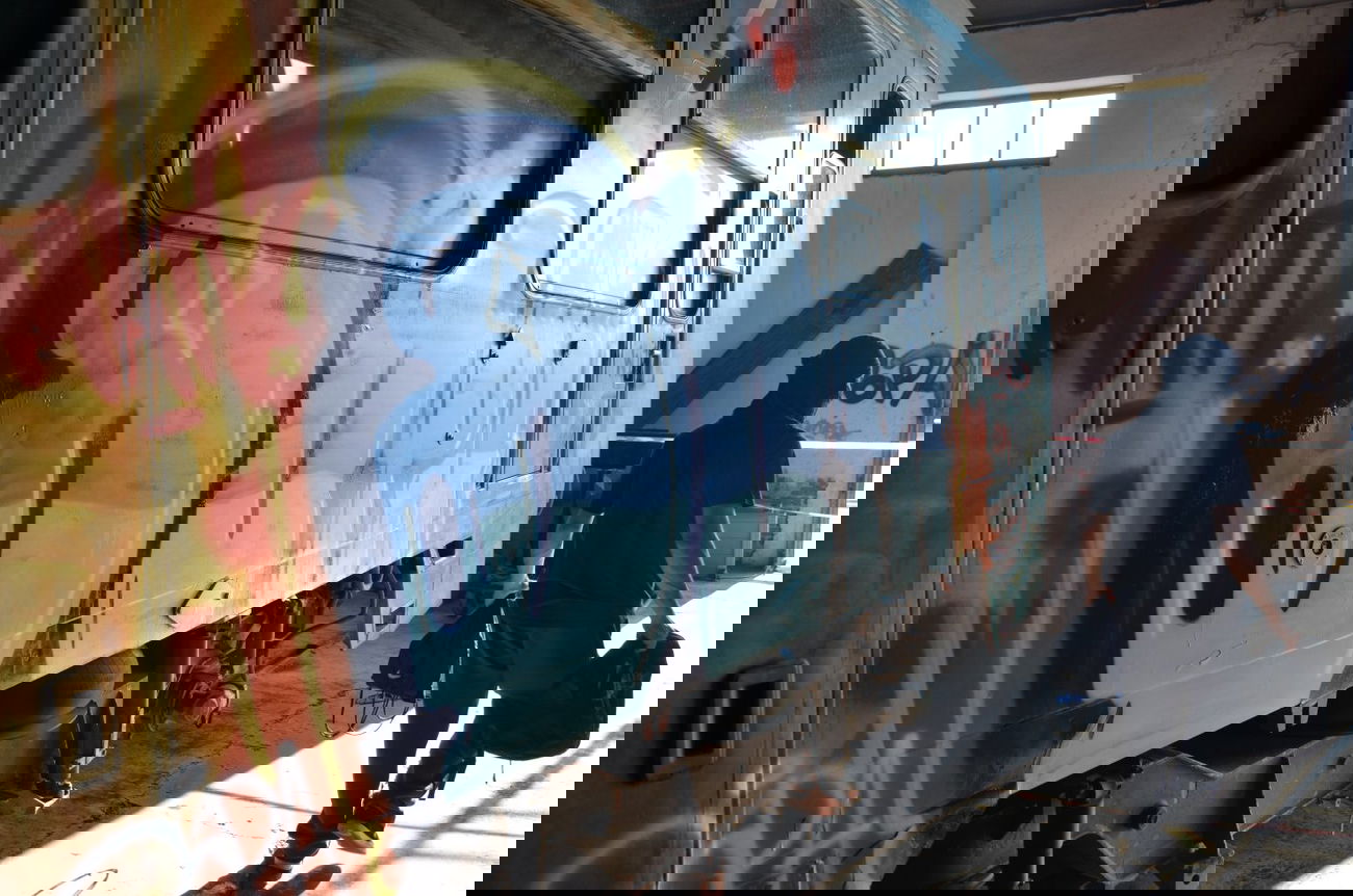 Graffiti Train - Photo by wisl - wisl, dopa, crew