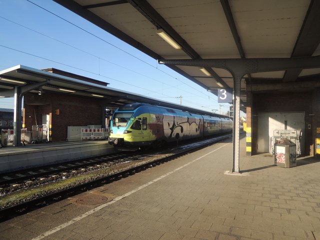 Graffiti Train - Photo by woisderhiney - PSA, osnabrück, wilfred (2044)