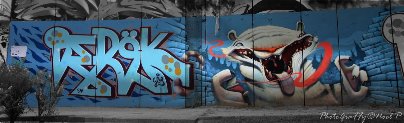 Graffiti Wall - Photo by wolf75 - Berok