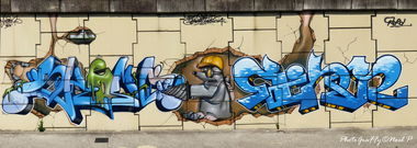 Graffiti Wall - Photo by wolf75 (2015)