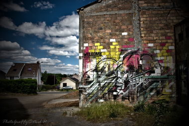 Graffiti Wall in France - Photo by wolf75 - Hopare (2012)