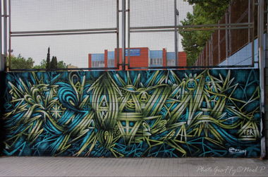 Graffiti Wall - Photo by wolf75 - Estum (2012)