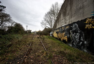 Graffiti Wall in France - Photo by wolf75 - Aste (2015)