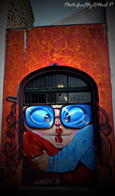 Graffiti Wall in France - Photo by wolf75 - Skio (2013)