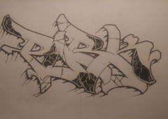 Graffiti Wall in Germany - Photo by wrakeins (2015)