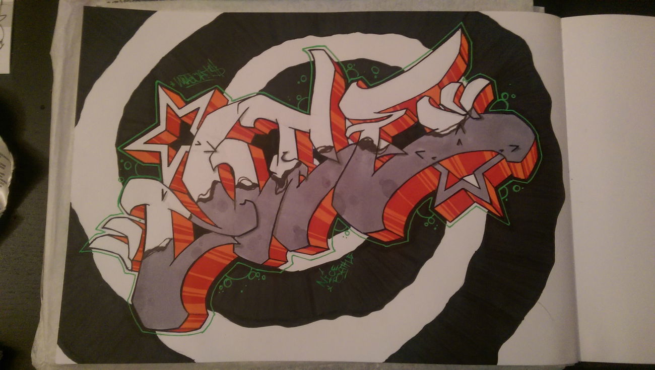 Graffiti Wall - Photo by wrakeins