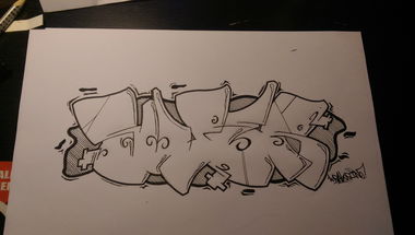 Graffiti Wall - Photo by wrakeins