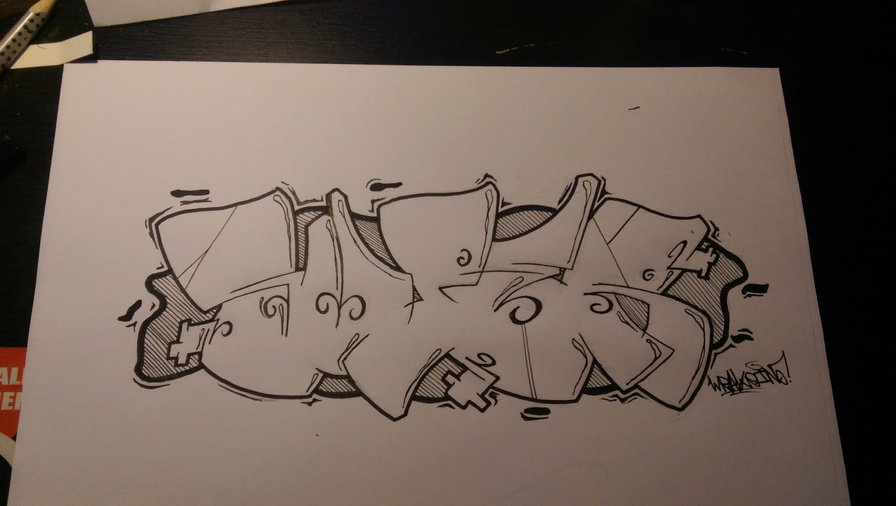 Graffiti Wall - Photo by wrakeins