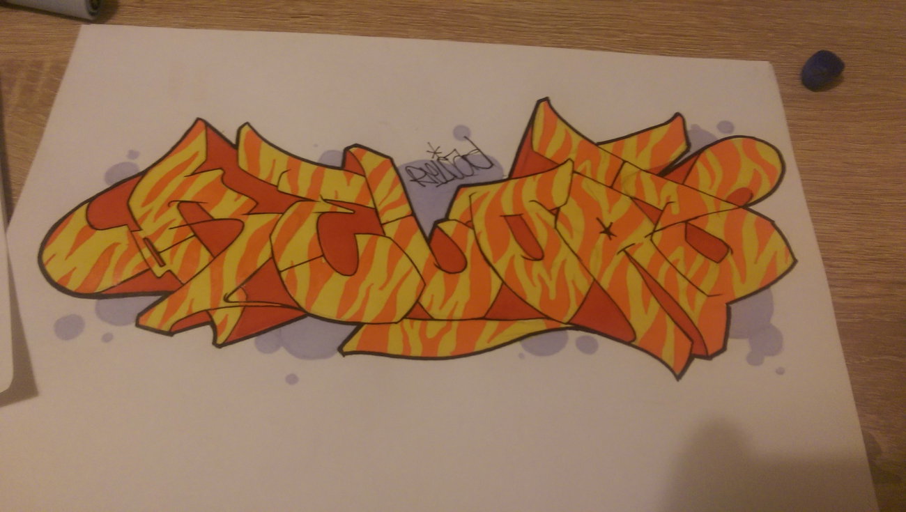 Graffiti Wall - Photo by wrakeins