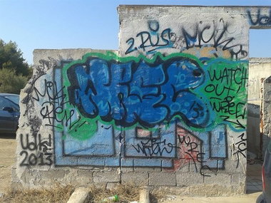 Graffiti Wall - Photo by wrecmck