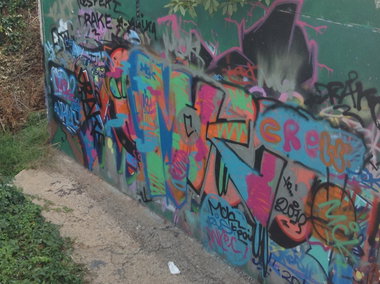 Graffiti Wall - Photo by wrecmck