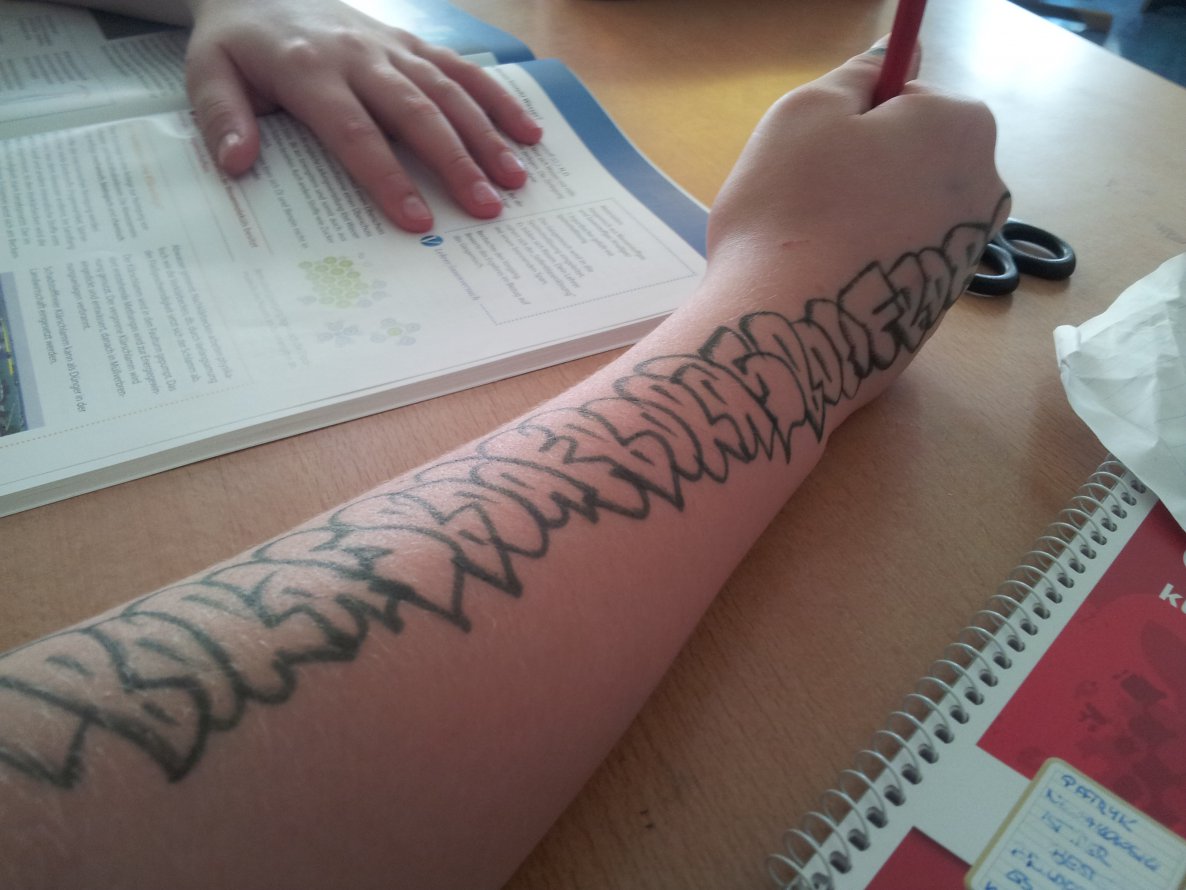 Graffiti Artwork - Photo by writer