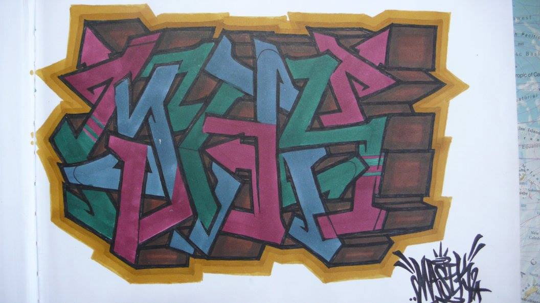 Graffiti Wall - Photo by writingMasek