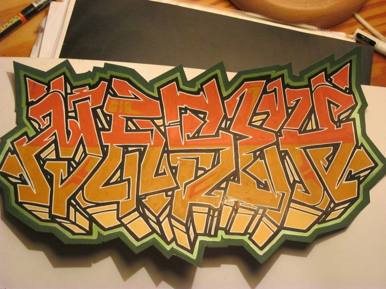 Graffiti Wall - Photo by writingMasek