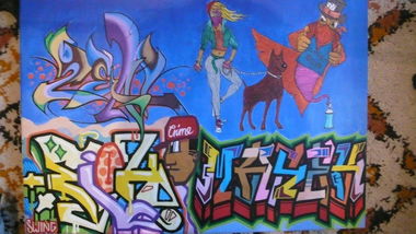 Graffiti Wall - Photo by writingMasek