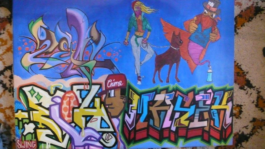 Graffiti Wall - Photo by writingMasek