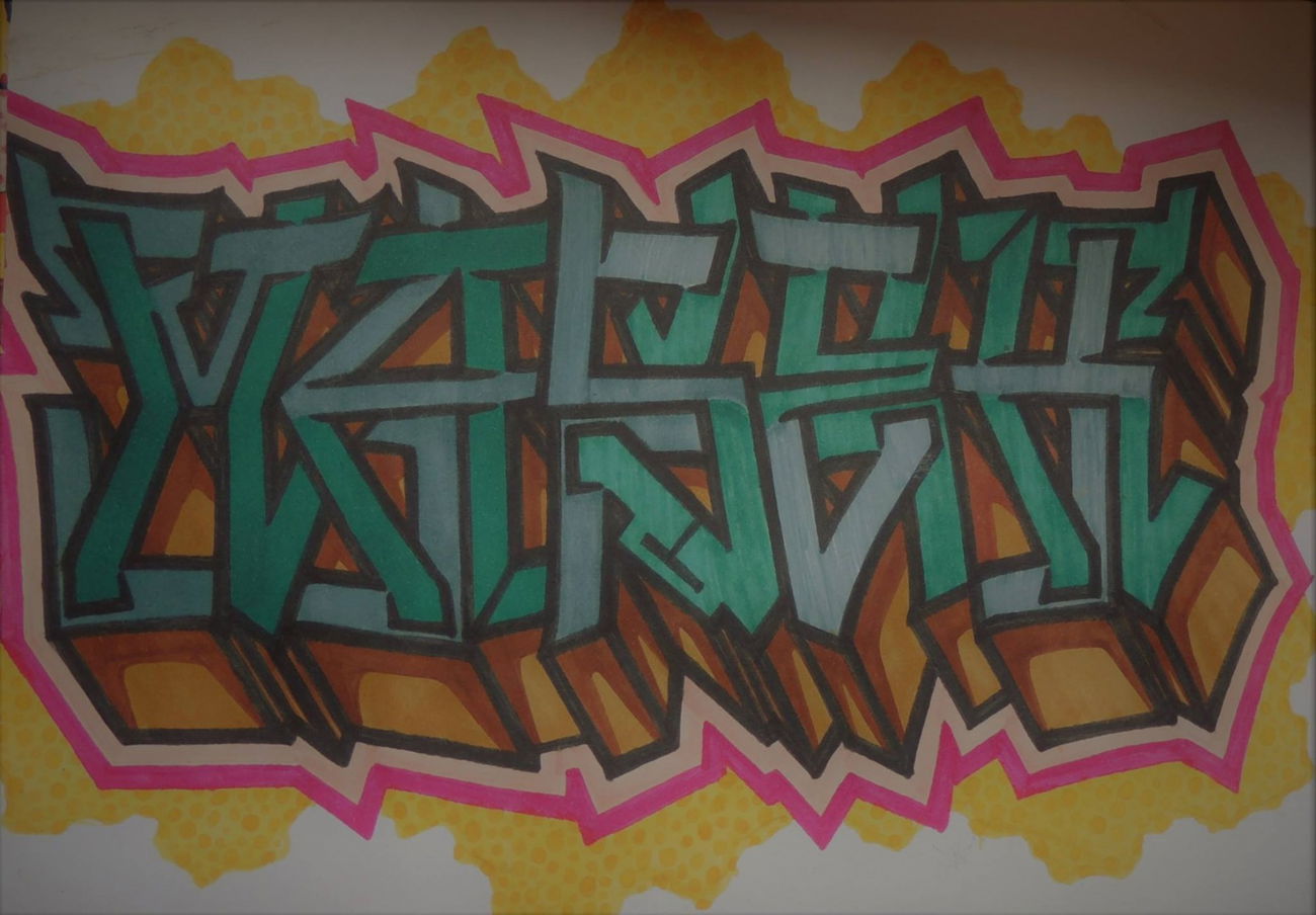 Graffiti Wall - Photo by writingMasek