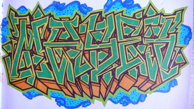 Graffiti Wall - Photo by writingMasek